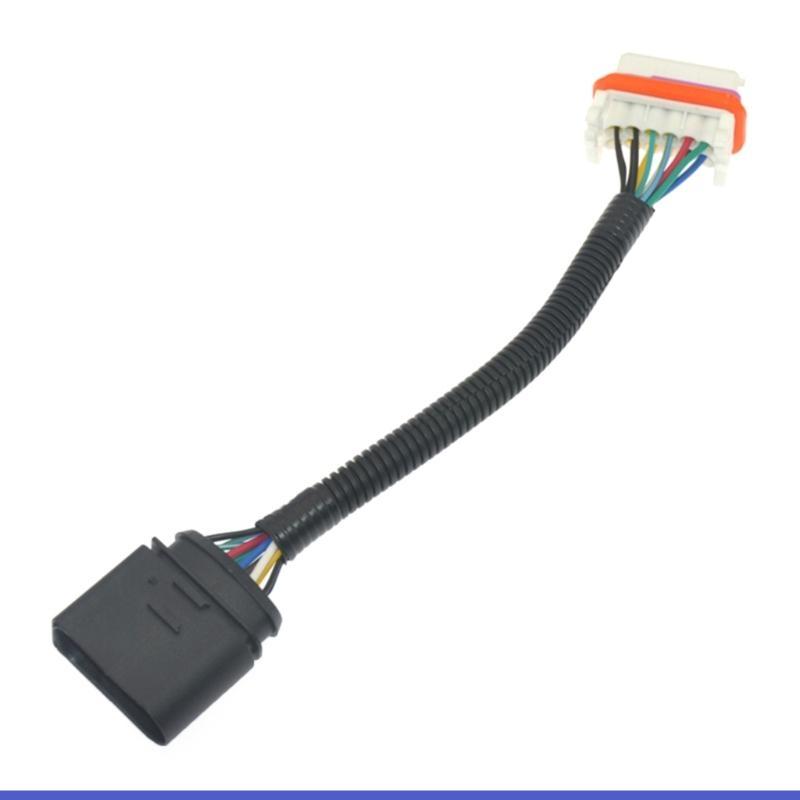 L41A High Performances Vehicle Halogen Headlight Wiring Harness Cable Connector 12 Pin for 7L6971071A Front Light Upgrading