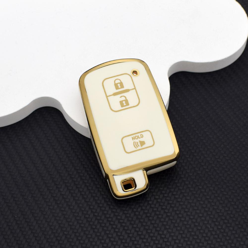 2/3/4 Buttons Anti-Scratch TPU Key Fob Cover for Toyota Camry RAV4 2012-2018 Key Holder Fit For Auris Hybrid Avalon Yaris Verso