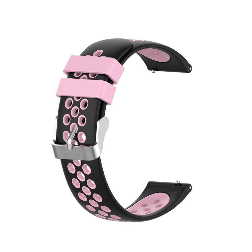 Colorful Sports Silicone Strap For COROS PACE 2 / APEX Pro / 46mm Smartwatch Band Replacement Bracelet Watchband Accessories