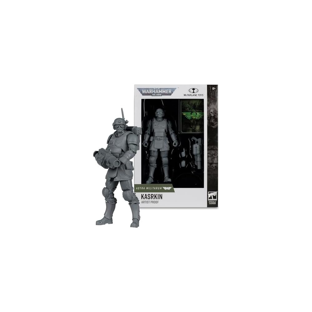 McFarlane Toys Warhammer 40,000 Cadian Shock Trooper Artist Proof 7-Inch Action Figure