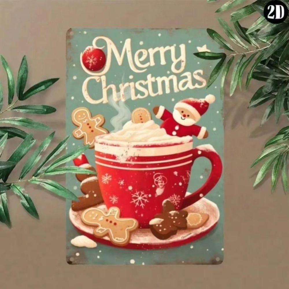 Retro Metal Tin Sign 20x30cm, Funny Wall Art Decor for Living Room Bar Cafe