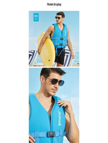 Adult High Buoyancy Life Vest for Swimming and Motorboat Rescue