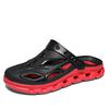 Slippers men's summer outer wear non-slip thick-soled wear-resistant driving hole shoes men's sports and leisure beach half-drag sandals