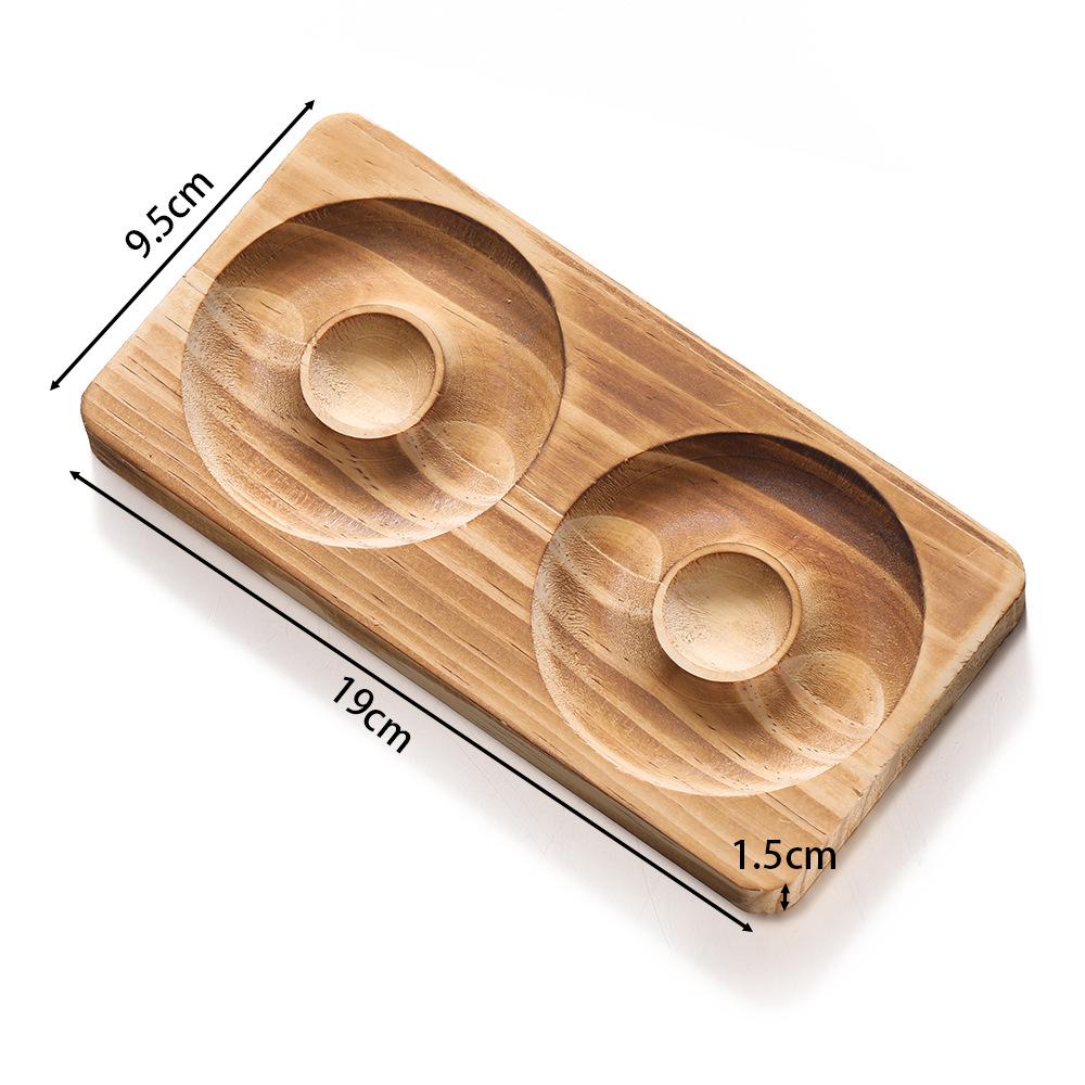 Solid Wood Necklace & Bracelet Display Tray - DIY Design, Beading, Handmade Template Holder
