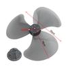 Fan Blade Plastic Three Leaves Inches Household Plastic Fan Blade Leaves PP Plastic Pedestal Plastic Fan Blade Standing Fan