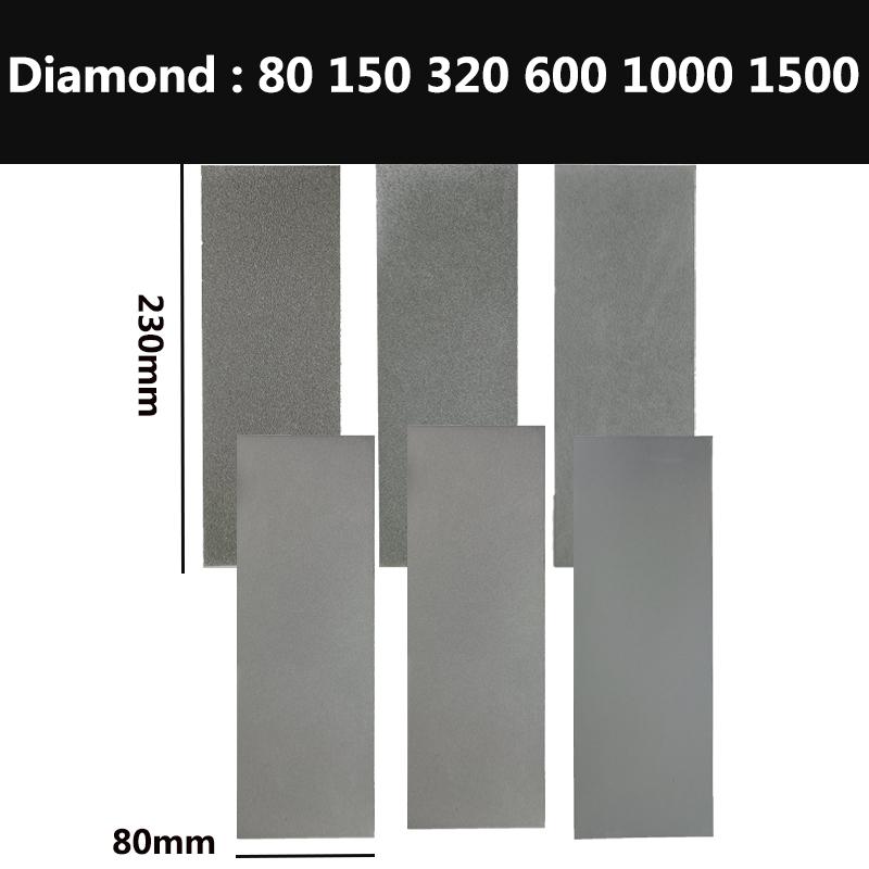 1000 Diamond Plate Hard Large Sharpening Stone Professional Knife Sharpener Whetstone Edge Blade Sharp Apex Sheet Ruby Spyderco