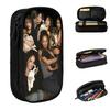Katseye Kpop Pencil Cases Cute BEAUTIFUL CHAOS Pen Holder Bags Girl Boy Big Capacity School Supplies Gifts Pencil Pouch