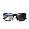 Women Men Sun Photochromic Gray Square Diopter Glasses 0 -0.5 -0.75 To -6.0 Vintage Computer Anti Blue Rays Short-Sight Eyewear