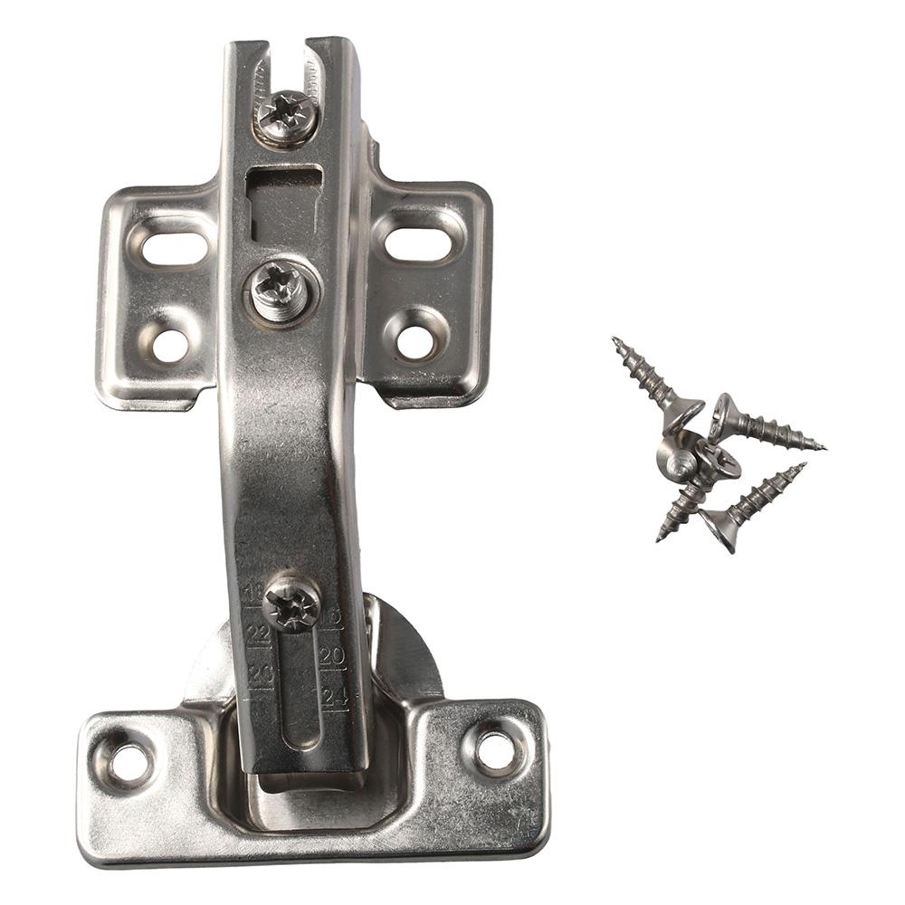 2pcs Stainless Steel Lazy Susan Hinge Hydraulic Cabinet Hardware Cabinet Hinges  Folden Door