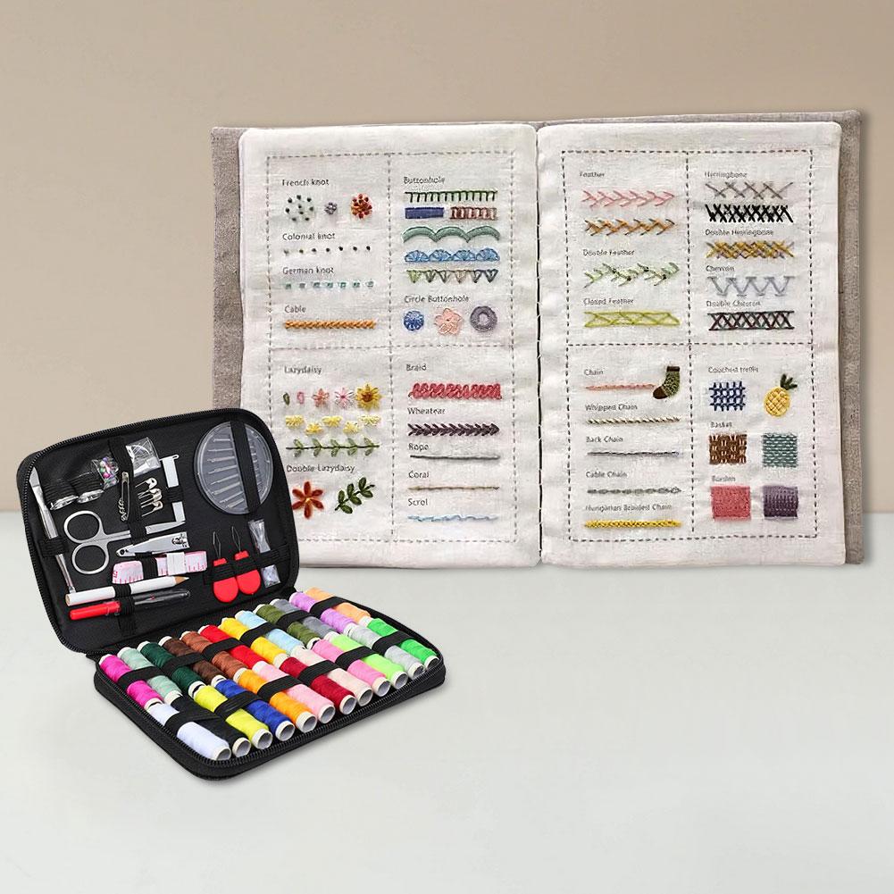 Creative Sewing Book Embroidery Stitches Book A Comprehensive Guide To Sewing and Embroidery DIY Stitch Book for Beginners