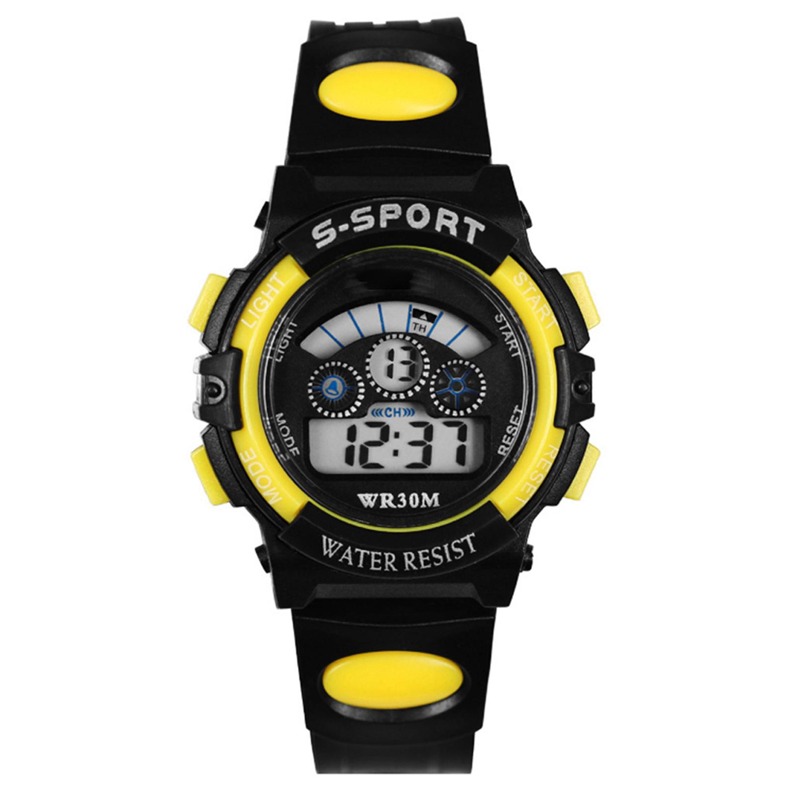 

Men s Digital Watch Sports Electronic Watch With Luminous Display, Running Timer, Alarm Clock, Resistant Fitness Watch For Outdoor Activities One Size