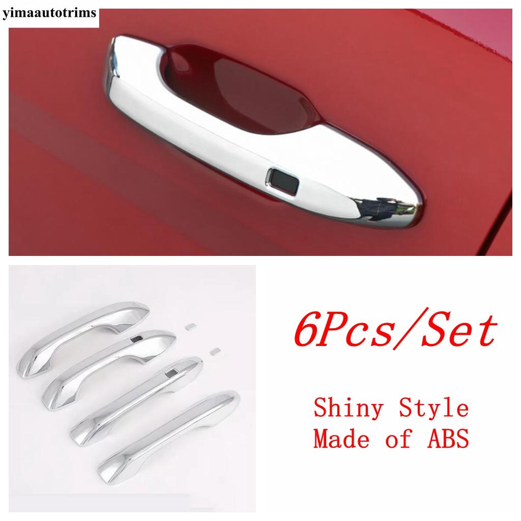 

Car Outer Door Handle / Rearview Mirror Cover Trim For Hyundai Creta - ABS Chrome / Carbon Fiber Accessories Exterior Door Handle - A