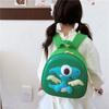 2024 New Cartoon Dinosaur Pvc Kindergarten School Bag For Girls Boys Blue Pink Green