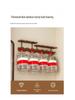 High-Quality Wall-Mounted Entryway Coat Rack with Key Holder and Hanging Hooks for Bags