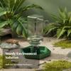Automatic Reptile Water Dispenser | Low-Profile Base Design, Ribbed Interior