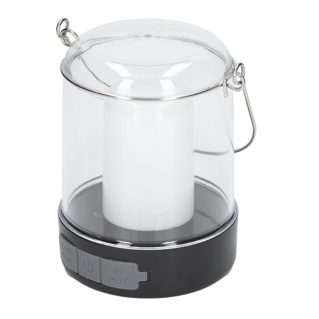 LED Camping Lantern 3 Modes 360 degrees  Luminous Rechargeable Waterproof Portable Camping Lights with Hook for Outdoor