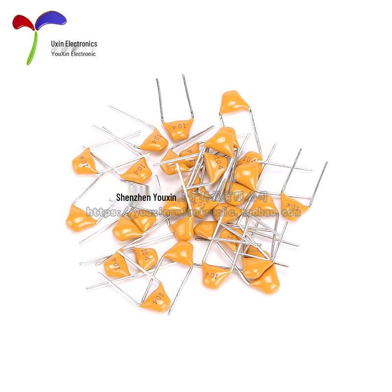 50V Ceramic Capacitor, 5.08MM Pitch (Values: 101-681), Pack of 50