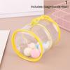 Plush Doll Out Bag Pvc Transparent Cotton Doll Transparent Display Pouch Clear Storage Case For Anime Cartoon Dolls