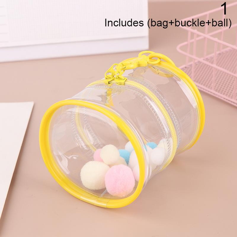 Geantă pentru păpuși de pluș Pvc, din bumbac transparent, husă de afișare transparentă, carcasă de depozitare transparentă pentru păpuși de desene animate anime