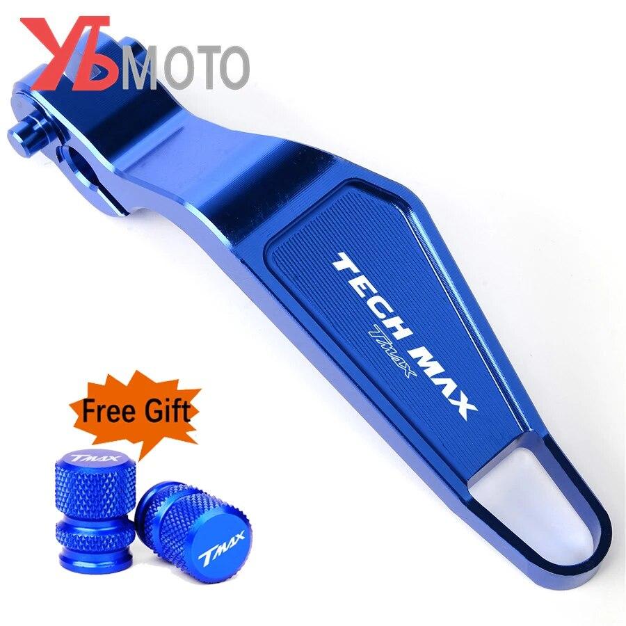 LOGO Tech Max TMAX Motocyklová hliníková páka ruční brzdy pro Yamaha TMAX 560 TMAX560 2022 2023
