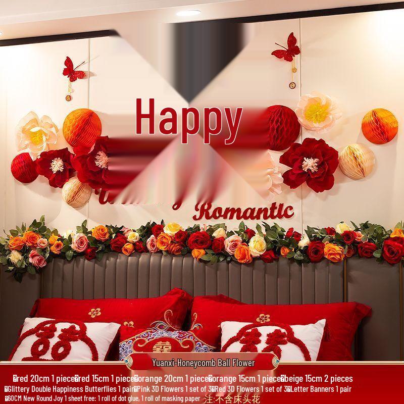 Wedding Bedroom Decoration Set