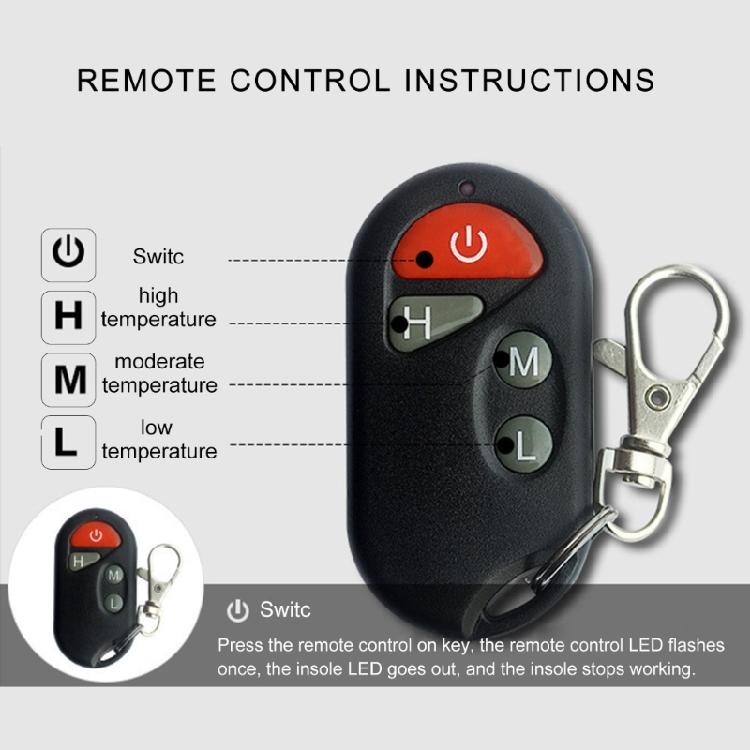 Foot Heater USB Heated Insoles Feet Heating Insole Easy to Operate and Long Battery Service for Outdoor Camping