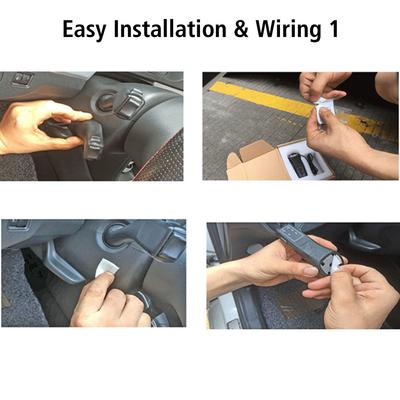 Auto-Lenkrad-Steuerungstaste Universelle 7-Tasten-Fernbedienung für Autoradio Android DVD GPS Multimedia-Navigation Head Unit