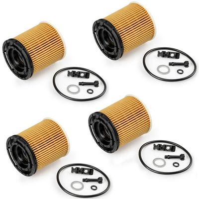 4 x Ölfilter-Packung mit Dichtungen für Hyundai 1.6L 26350-2M000