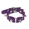 Fashion Spike Bracelet Punk Faux Leather Bracelets Goth Girl Bangle Studded Rock Wristband For Women Men Jewelry