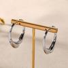 Romantic French Minimalist Copper-Plated Luxury Ear Hoops and Studs 2025