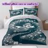 Super Mario Anime Figure Duvet Cover,3 Piece Printed Cartoon Set,Cool Bedroom Furniture Decor Comforter Cover_LIAN