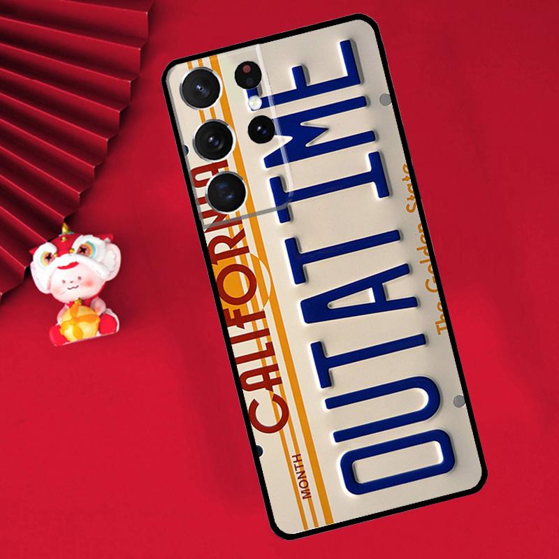 

PLATE LICENSE CALIFORNIA Case For Samsung Galaxy S24 S23 S25 Ultra S20 FE S21 S22 Plus S9 S10 S25 FE Cover Funda Galaxy S25