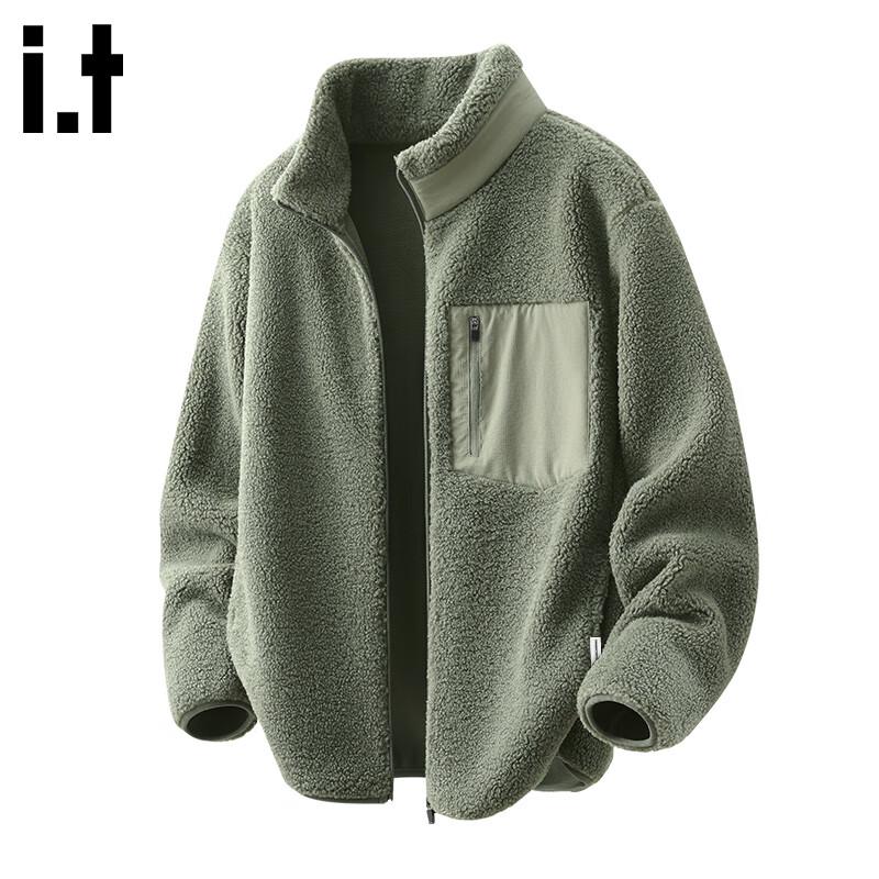 Fingercroxx Herren Fleecejacke mit lockerer Passform, warm und warm