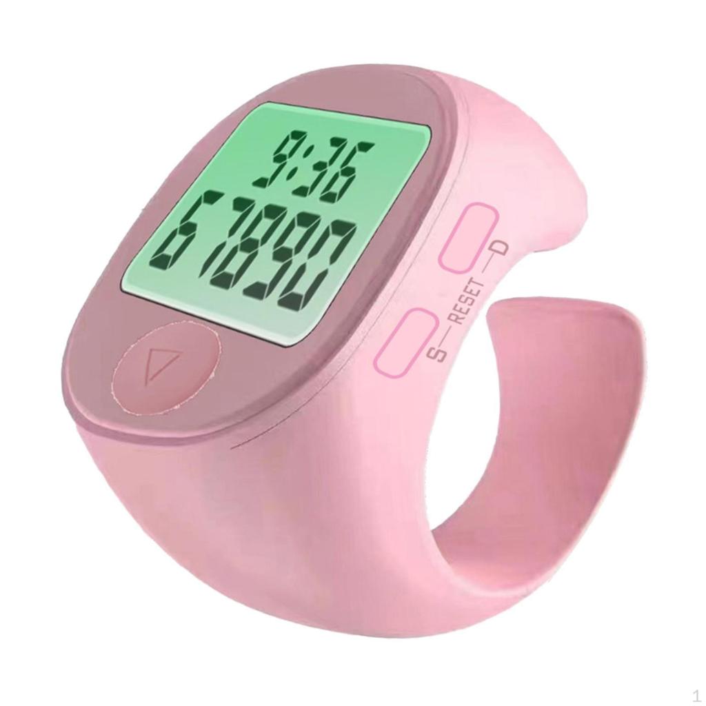 Elektrisk Fingerräknare Handhållen Räknare Simning Lättvikt Utomhus Sport Gåva Bärbar