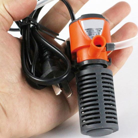 1 Set Aquarienfilter Mini Wasserdicht PVC Interner Wasserfilterpumpe zur Reinigung