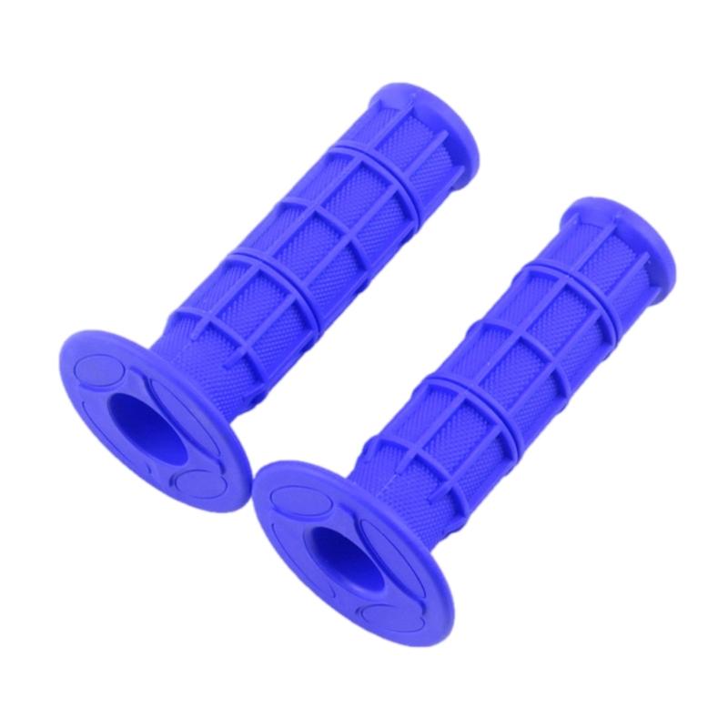 Motorcycle Rubber Hand Grips 22mm 7/8'' Handlebar Grips Universal Motorcycle Modification Hand Grips
