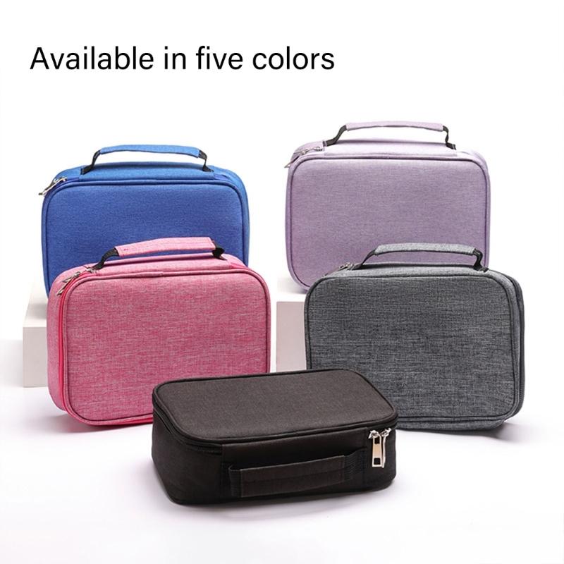 High Capacity Pen Case Multifunctional Pen Pouches 72 Slots Colored Pencil Bag With 2 Removable Sleeves Portable Pen Bag