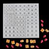 Molds for Casting Resin Heart Shaped Round Square Oval Rhombus for Triangle Square Polygon Drop Shape Mold for Home Deco