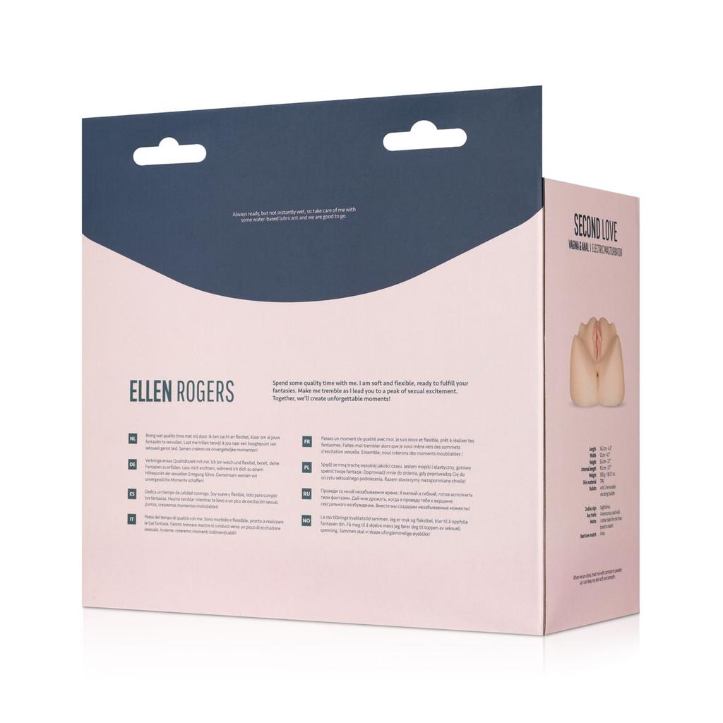 Ellen Rogers 2-Input Vibrating Masturbator