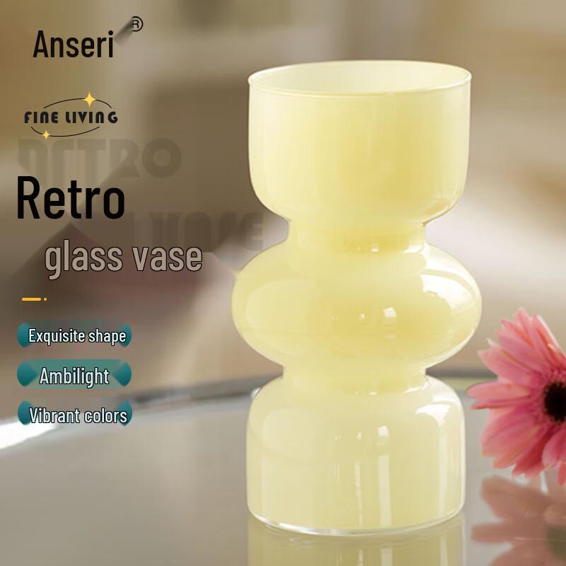 Ansell Retro Gourd Glass Vase