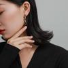 925 Sterling Silver Long Chain Earrings for Women - Niche Design, Simple Polished, Trendy 2021 Ear Jewelry