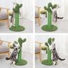 Cactus Cat Climbing Tree and Scratcher with Sisal Posts and Bed