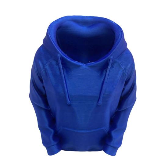 

Креативний підсклянник Унікальний дизайн світшота 3D-друкований настільний органайзер для ручок, олівців, лінійок, ножиць Містке настільне зберігання Офіс, Школа темно-синього кольору