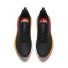 Anta Rocket 7 men leather anti-slip running shoes basic black/flame orange red 112545581-10