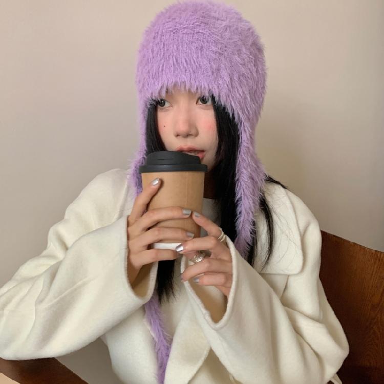 Winter Trapper Hat for Teens Keep Warm Protecting Ear Hat Windproof Outdoor