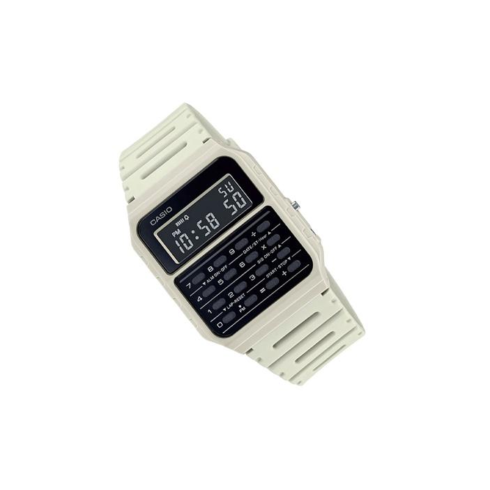 Casio Youth Series Digital Calculator Retro Multifunction Waterproof Quartz Movement Resin Strap Watch Women watches Black CA-53WF-8B