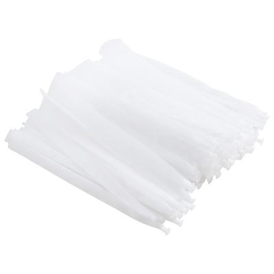 100PCS Sink Strainer Mesh Bags PE Disposable Anti Clogging Elastic Sink Strainer Trash Filter Bag Fo