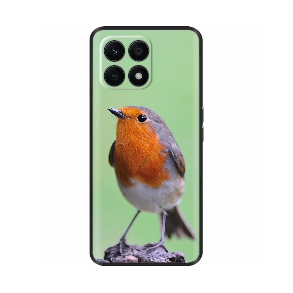 Für Huawei Honor X8A Hülle Mode Blume Weiches TPU Silikon Handyhülle Für Honor X8A HonorX8A Funda Stoßfeste Rückabdeckung Coque