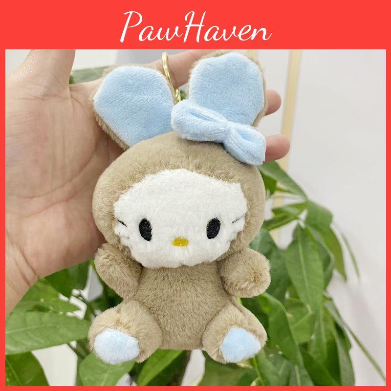 Charming Plush Bunny Keychain Delightful Rabbit Doll For Kids Ideal Gift