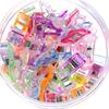 50Pcs/Bottle Colourful Wonder Clips Quilters Clips Sewing Clip Quilting Supplies